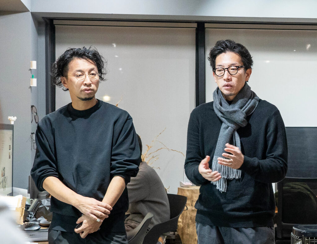 柳井友一さんと上町達也さん